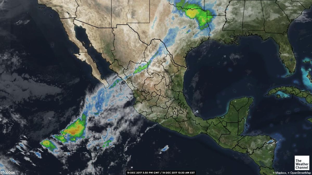 radar mapa de Mèxic
