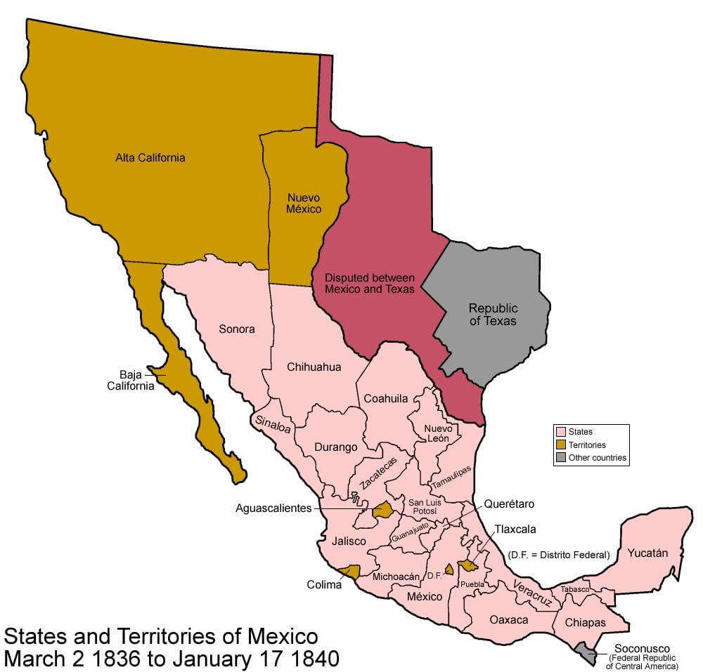 original mexicà mapa