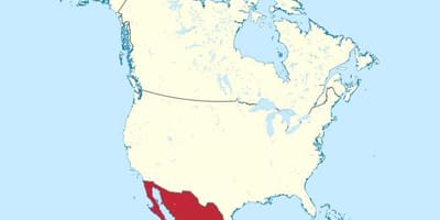 Mèxic i amèrica mapa