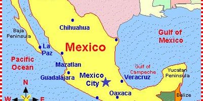 Un mapa de Mèxic