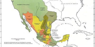 Mèxic mapa història
