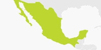 Mapa de Mèxic png