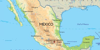 Mapa De Mèxic