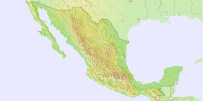 Mapa de Mèxic previsió