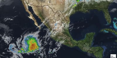 Radar meteorològic mapa de Mèxic