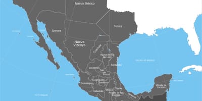 Antic territori mexicà mapa