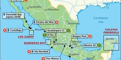Mèxic mapa estacions