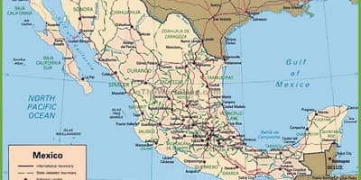 Mèxic al mapa