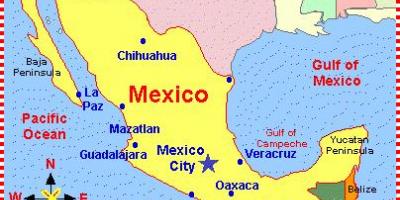 Un mapa de Mèxic