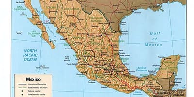 Mèxic original mapa